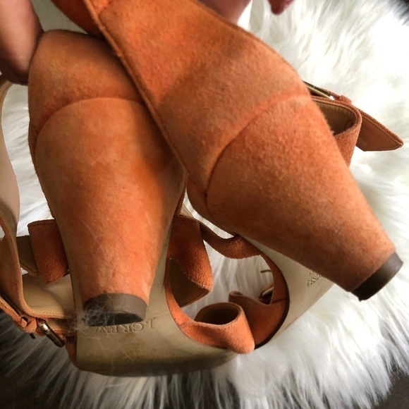 J.Crew | Lucca Suede buckle heeled Sandals - Picture 4 of 10